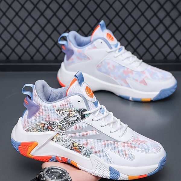 Durable High-Top Sport Shoes For Basketball